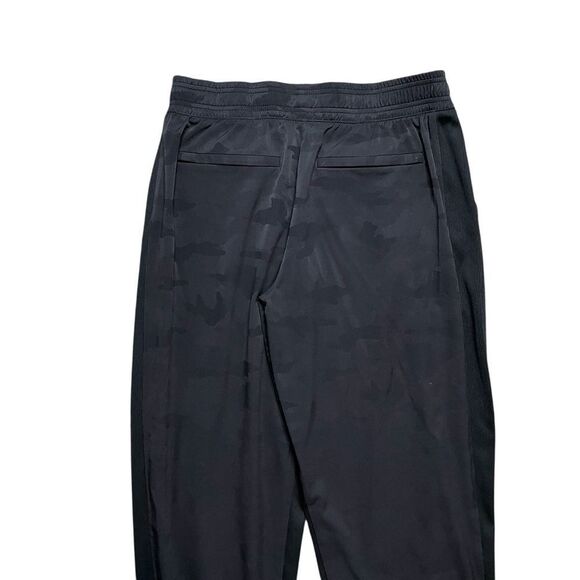 Athleta Brooklyn Black Camo Jogger Pant Size 6 - Picture 7 of 10